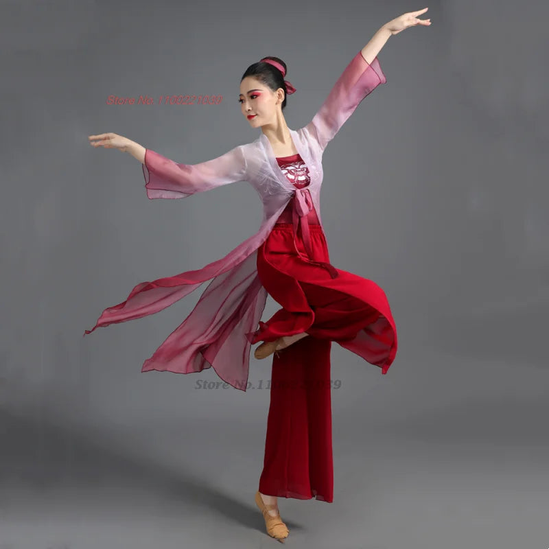 Traditional Chinese Dance Costume