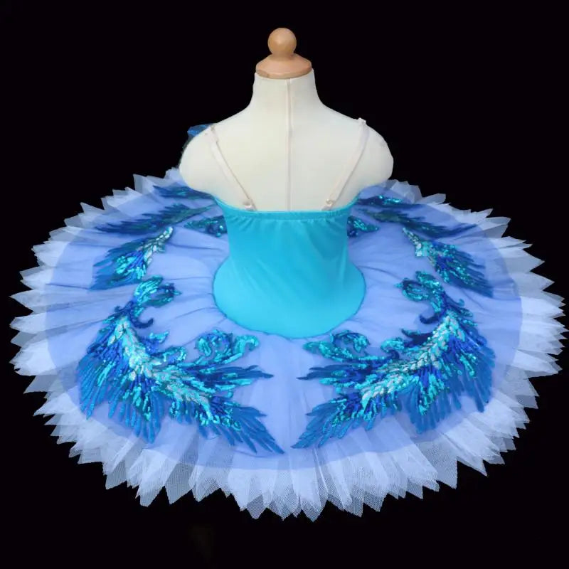 Blue Bird Ballet Tutu – Ballerina Performance Dress