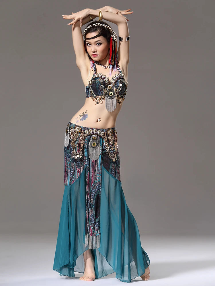 High-End Tribal Belly Dance Costume ATS Exotic Stage Set