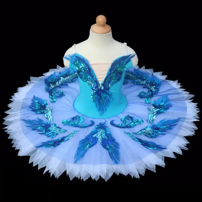 Blue Bird Ballet Tutu – Ballerina Performance Dress