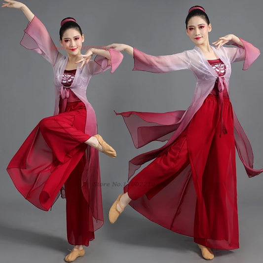 Traditional Chinese Dance Costume