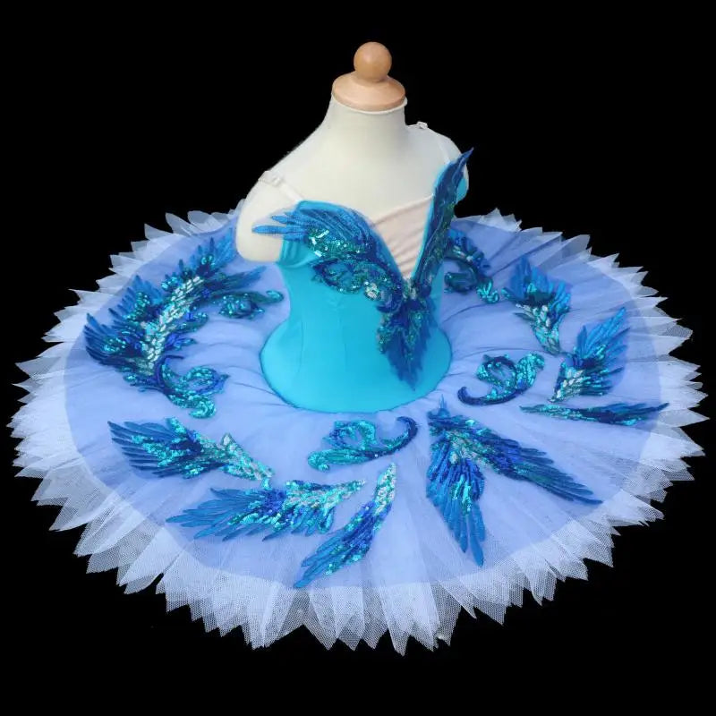 Blue Bird Ballet Tutu – Ballerina Performance Dress