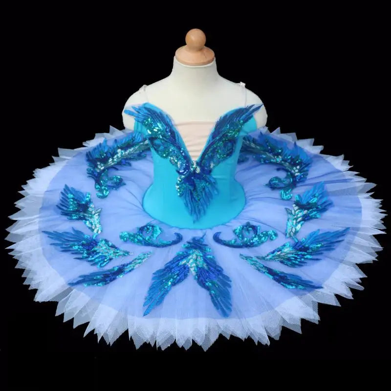 Blue Bird Ballet Tutu – Ballerina Performance Dress