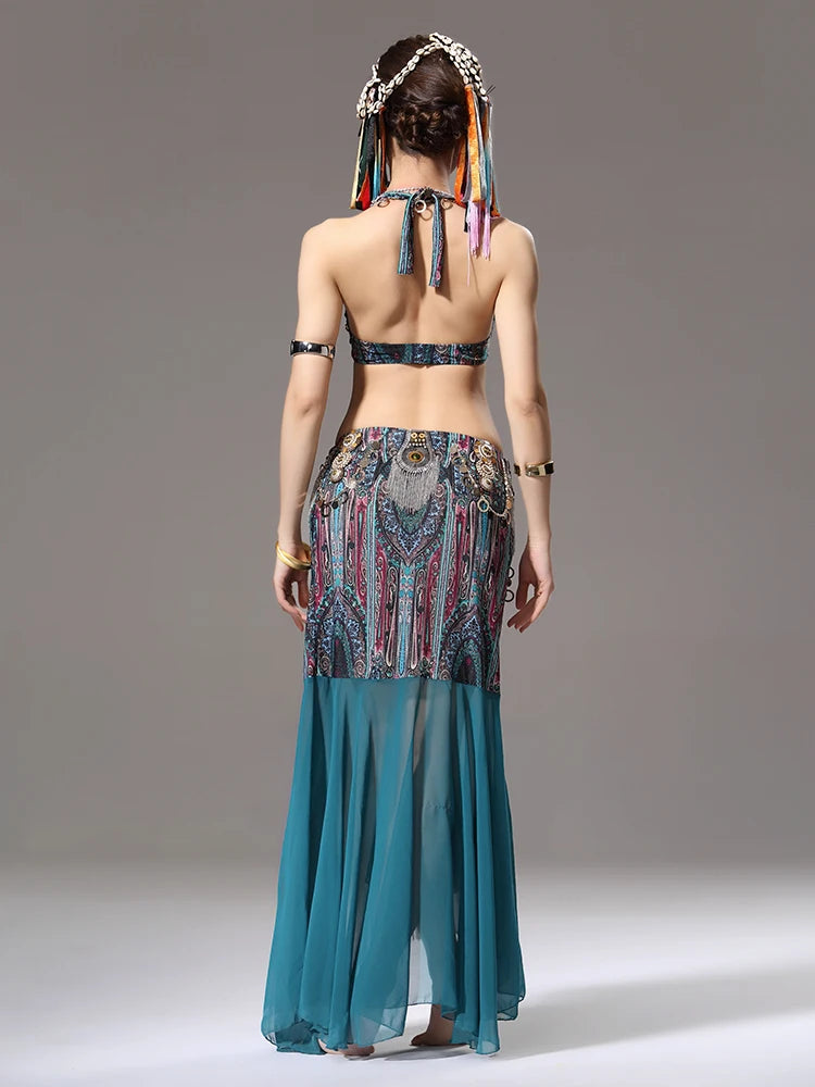 High-End Tribal Belly Dance Costume ATS Exotic Stage Set