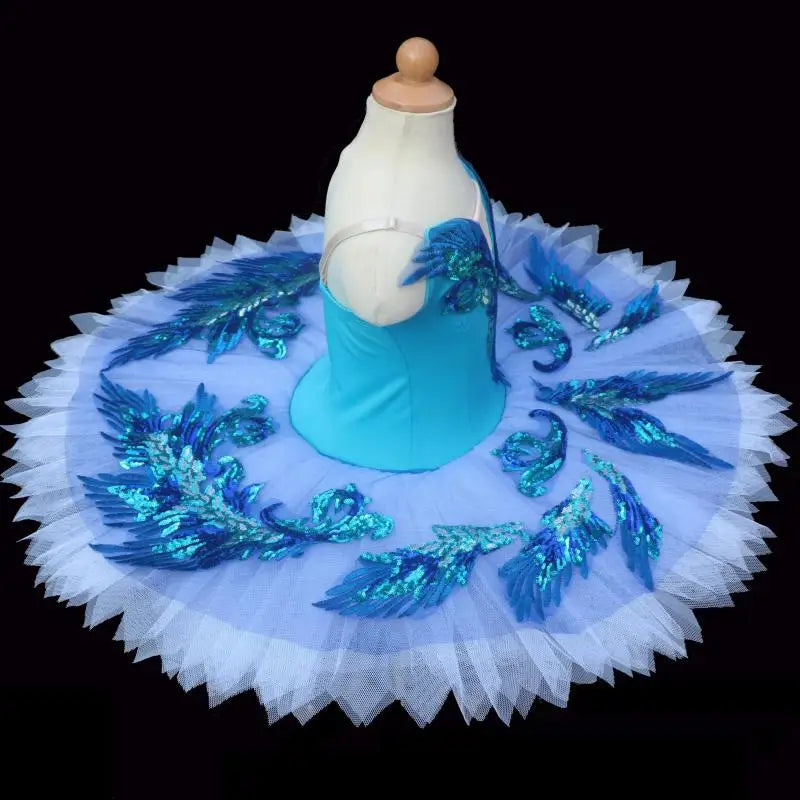 Blue Bird Ballet Tutu – Ballerina Performance Dress