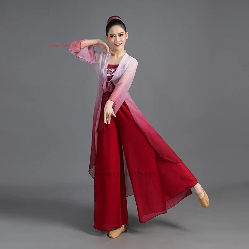 Traditional Chinese Dance Costume